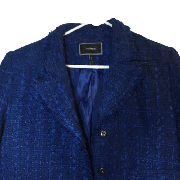Le Chateau Size M Blue Jacket - Picture 5 of 8